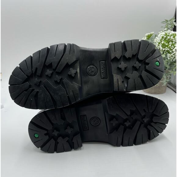 Timberland Women's Malynn Side Zip Boots Leather Waterproof Olive Color Sz 6.5 - Picture 9 of 16